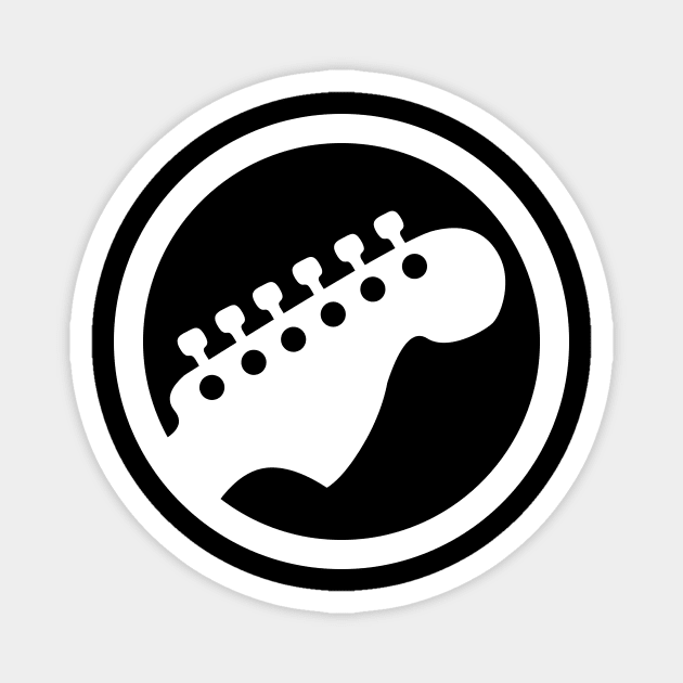 Rock Band Guitar Magnet by solublepeter