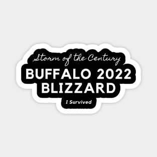 STORM OF THE CENTURY BUFFALO BLIZZARD 2022 Magnet