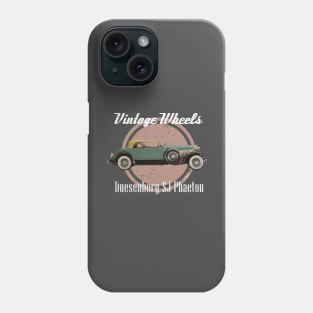 Vintage Wheels - Duesenberg SJ Phaeton Phone Case