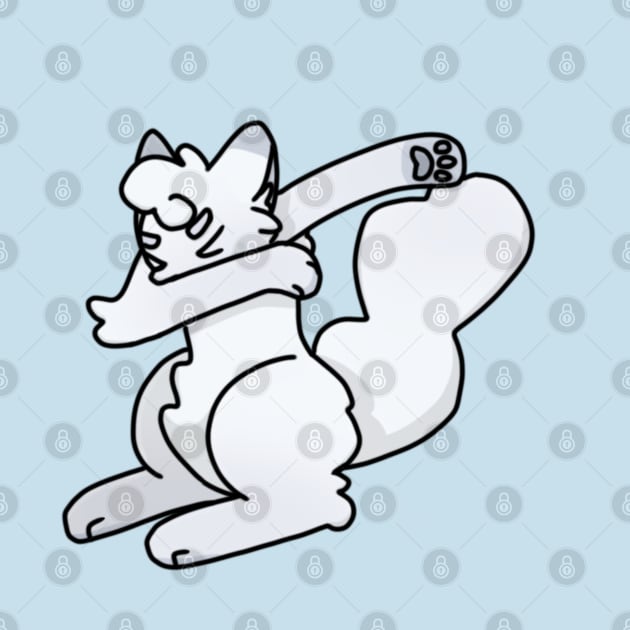 Cloudtail Dabbing by ceolsonart