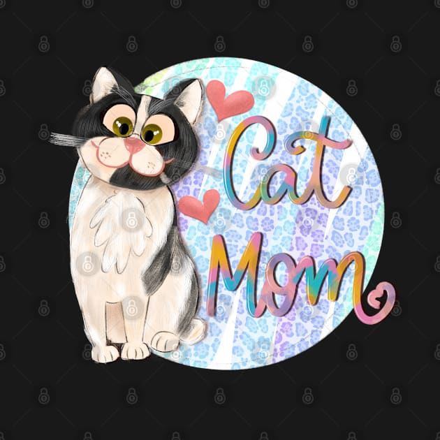 Cat mom cute design by PrintAmor