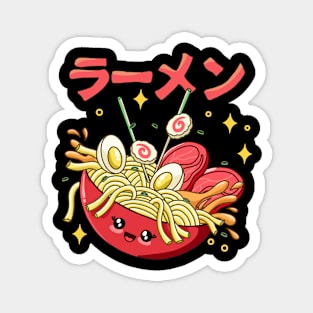 Happy Ramen Noodles Magnet