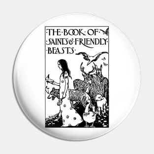 The Book of Saints & Friendly Beasts Pin