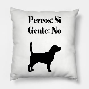 Camisa Graciosa en Espanol Hispanics Latinos Humor Tee Pillow