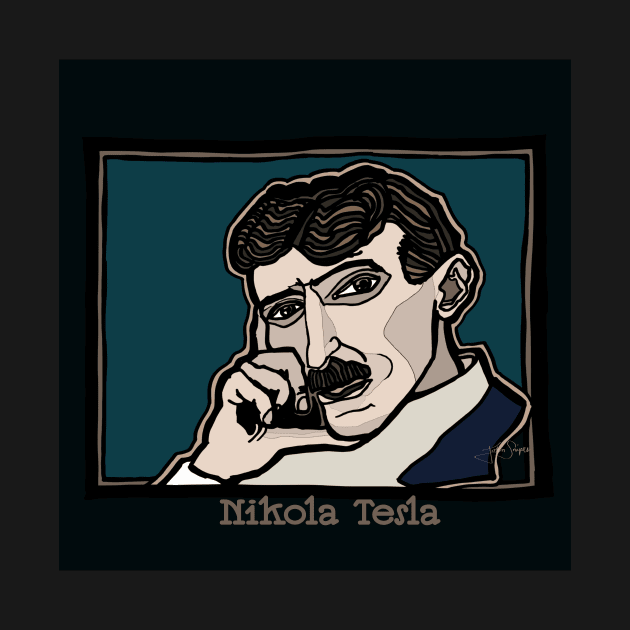 Nikola Tesla by JSnipe