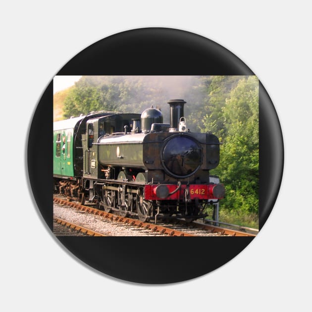 Ex GWR Pannier Tank Loco No: 6412 Pin by RedHillDigital