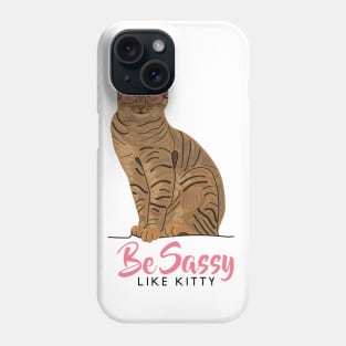 Sassy Cat Phone Case