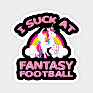 'I Suck At Fantasy Football' Sport Football Magnet