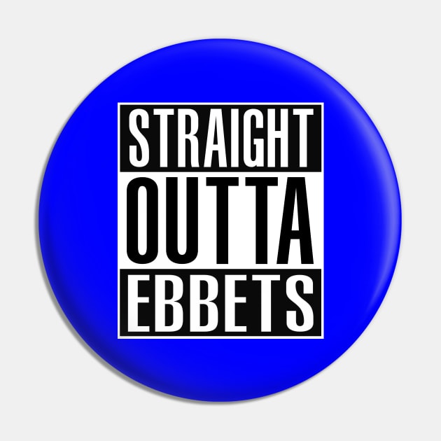 Straight Outta Ebbets Field Pin by Retro Sports