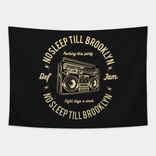 No Sleep Till Brooklyn Tapestry