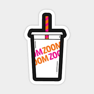 Zoom Zoom Iced Coffee Magnet