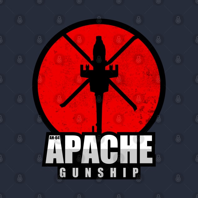 AH-64 Apache Patch (distressed) by TCP