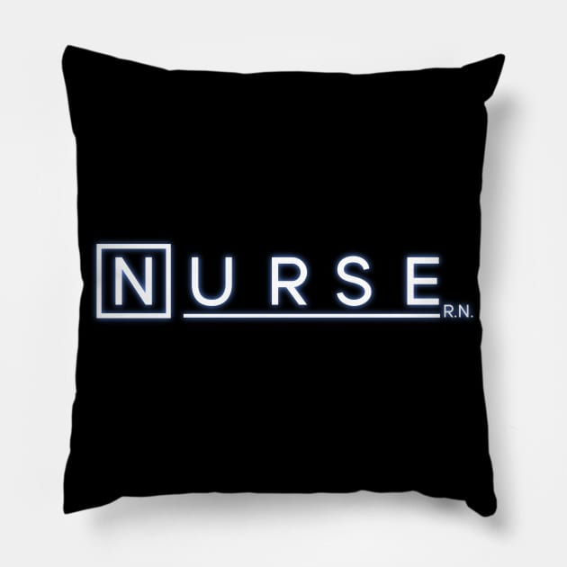 Nurse R.N. Pillow by midwifesmarket