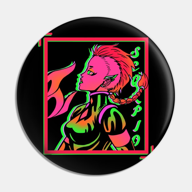 MonsterGalz - Scorpio Pin by LirhyaPetitPain