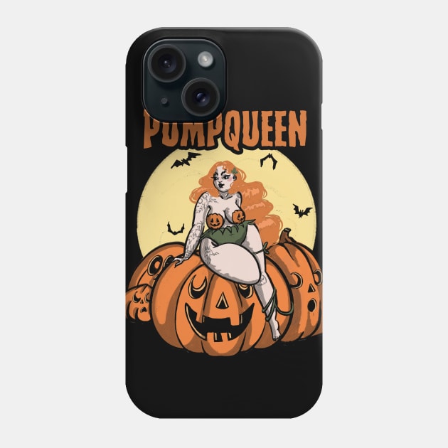 Pumpqueen Phone Case by SaraWired