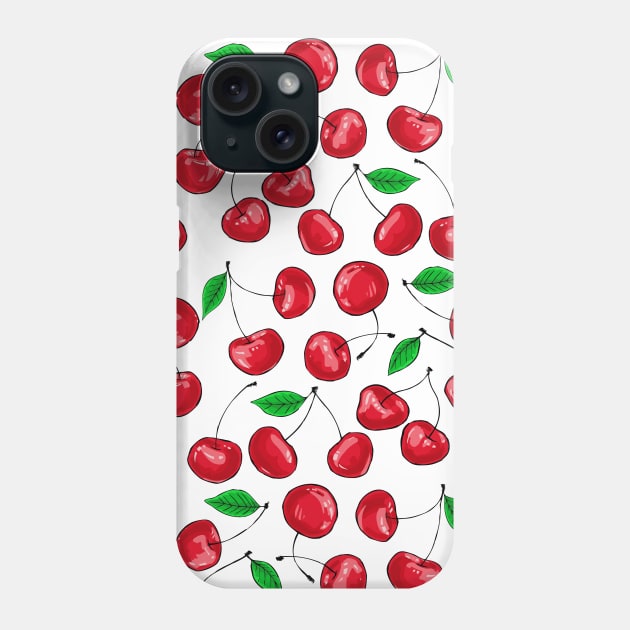 Cherries Phone Case by katerinamk