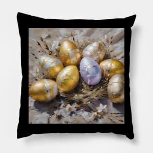 Easter Scene Study Pillow