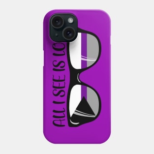 Demisexual Sunglasses - Love Phone Case