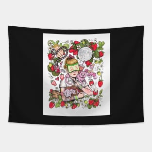 Fruits of our Culture - Strawberries Tapestry