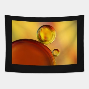 Abstract Oil Drops Tapestry