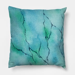 【Pattern】Turquoise-Blending Pillow