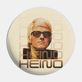 Retro Heino Tribute Art - Volksmusik Icon Pin