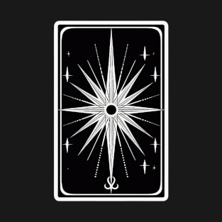 Tarot Card Astrology Occult Mystical Crystal T-Shirt