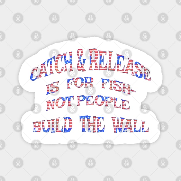 Build Border Wall End Catch & Release Magnet by Roly Poly Roundabout