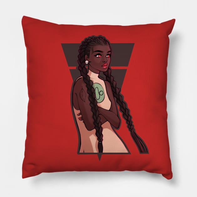 Capricorn Pillow by Alicjanai