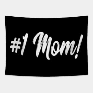 HASHTAG 1 MOM Tapestry