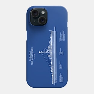 USS Albuquerque PF-7 United States Coast Guard - ABDpng Phone Case