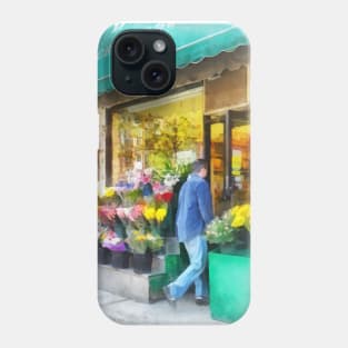 Hoboken NJ - Neighborhood Flower Shop Phone Case