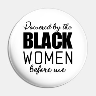 Black History Men Women Kids African Gifts Pin