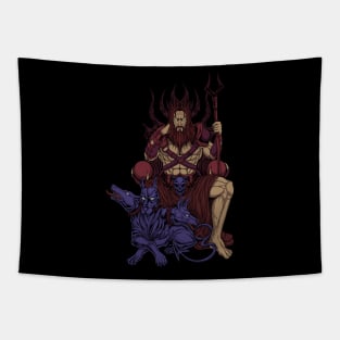 God of Greek mythology - Pluton Hades Tapestry