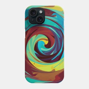 Rainbow Spiral 9 Phone Case