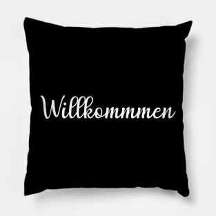 Willkommen Pillow