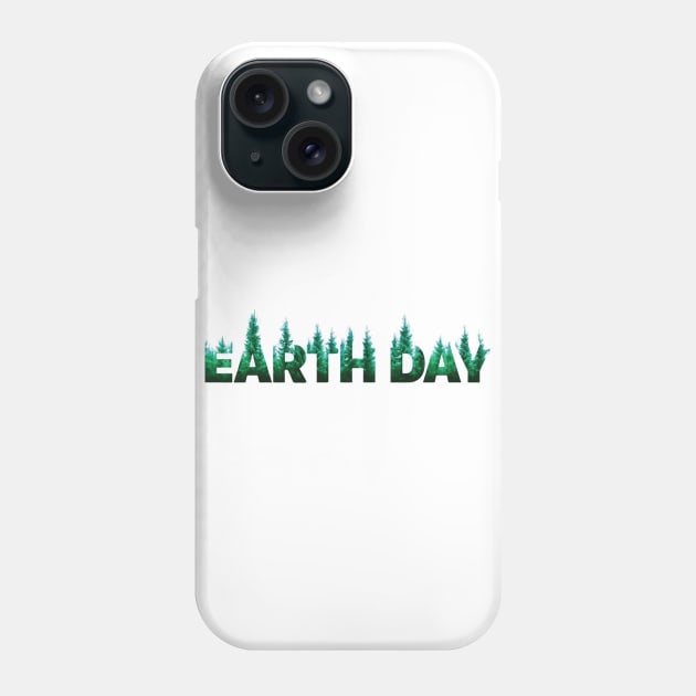 Earth Day Trees Phone Case by BANWA