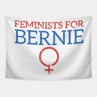 Feminists For Bernie T Shirt Tapestry