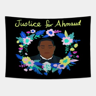 Justice for Ahmaud Tapestry
