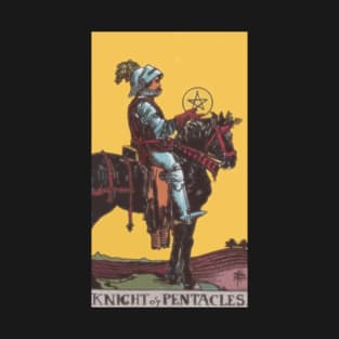 Tarot Card = Knight of Pentacles T-Shirt