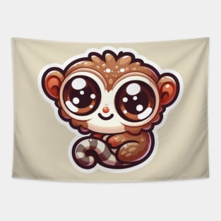 Mongoose Critter Cove Cute Animal A Splash of Forest Frolics and Underwater Whimsy! Tapestry