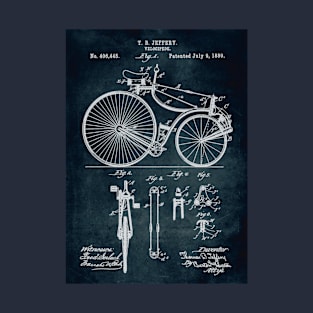 Velocipede patent T-Shirt