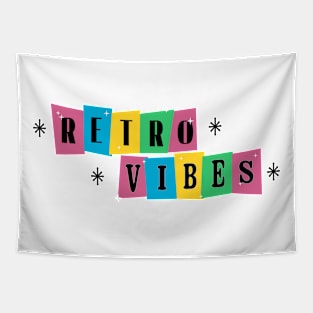 Retro Vibes Tapestry