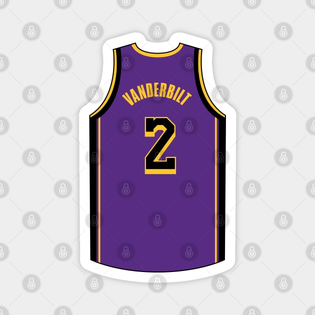 Jarred Vanderbilt Jersey Statement Qiangy Magnet by qiangdade