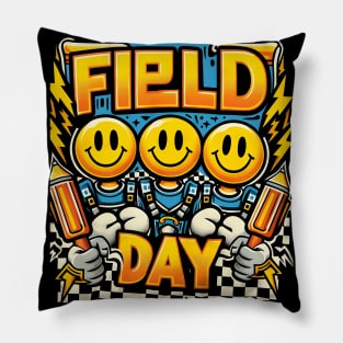 Field Day Field Day 2024 Checkered ,Game Day ,End of Year Teacher,Field Day Group Gift,Sports Day,Field Day Pillow