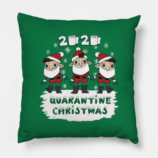 Quarantine Christmas Pillow