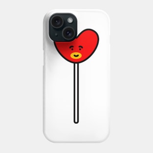 Valentine day with BT21 tata Phone Case