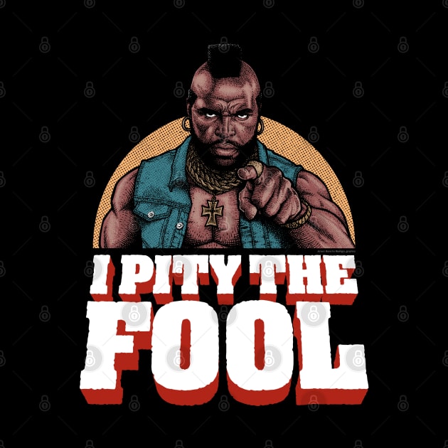 Mr T, Clubber Lang, B.A. Baracus by PeligroGraphics