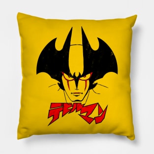 002 Devilman Head Pillow