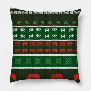 Xmas Invaders Pillow